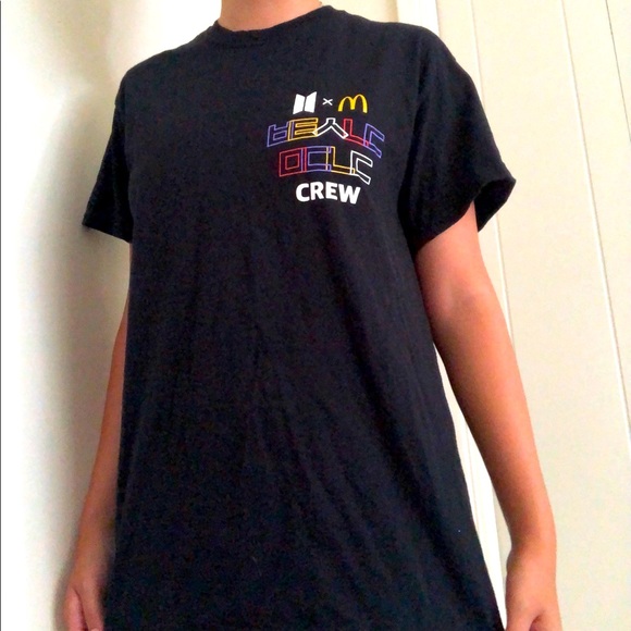 Bts Mcdonalds Meal Exclusive Crew T 